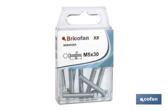 Hexagon screws, DIN-933 - Cofan