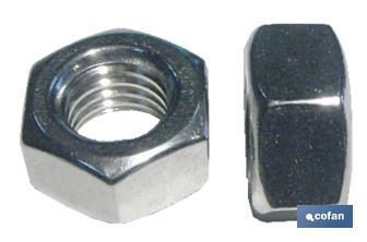 Porca Hexagonal INOX A2 - Cofan