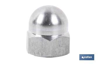 Cap nuts DIN-1587 Standard Blister - Cofan