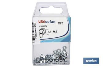 Hexagon nuts DIN-934 Standard Blister - Cofan