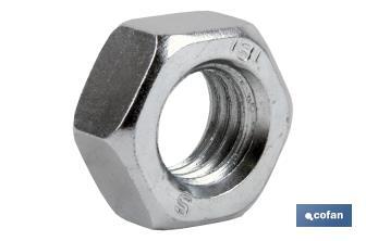 Hexagon nuts DIN-934 Standard Blister - Cofan