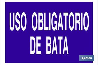 Uso obrigatório de bata - Cofan