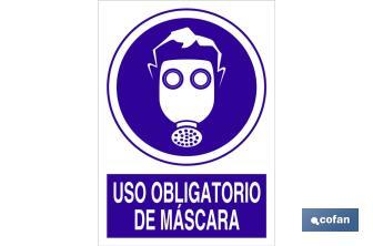 Uso obligatorio de máscara - Cofan