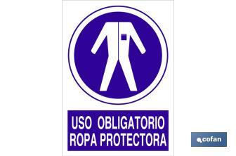 Uso obligatorio ropa protectora - Cofan