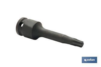 Impact sockets 1/4" Torx - Cofan