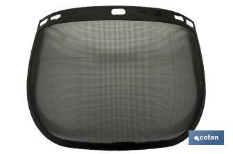 Mesh visor for safety face shield | Visor size: 310 x 200mm | Face protection suitable for different works - Cofan