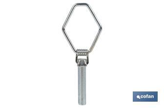 Linch pin with spring | Fastener for implements and agricultural machinery - Cofan