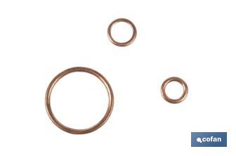 Copper washer for crankcase - Cofan