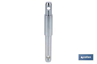 Double boulon interchangeable | Attelage pour outils - Cofan