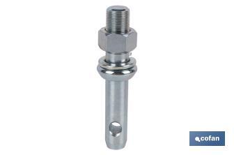 Lower link pin for fastening implements | Available in various sizes - Cofan