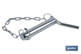 Boulon avec Manche, Goupille et Chaine | Fixation sur Machines Agricoles - Cofan