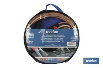 Pinzas de arranque de 400 AMP - Cofan