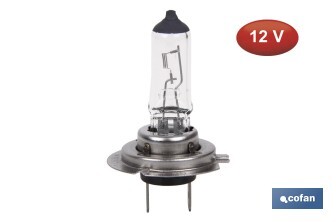 Lámpara halógena H7 (Px26d) 12 V 55 W - Cofan