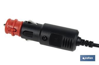 Orange flashing rotating light | ECE R65 Certification | For 12/24V stand with magnet and screw | IP rating: IP66 - Cofan