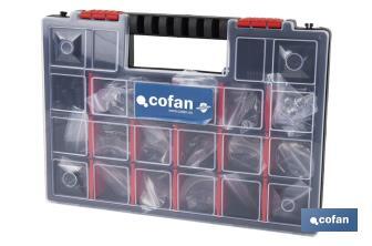 Case of socket headless sets crews DIN 914 - Cofan