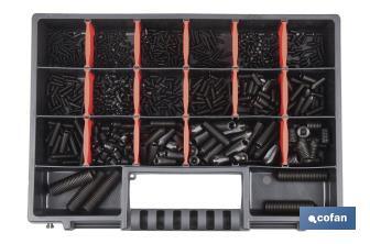 Case of socket headless sets crews DIN 914 - Cofan