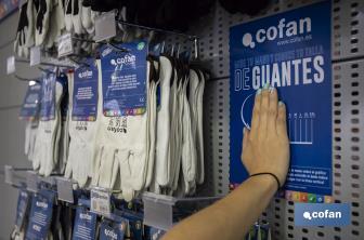 Expositor de Guantes de Seguridad - Cofan