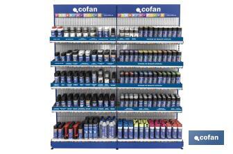 Display stand for chemicals - Cofan