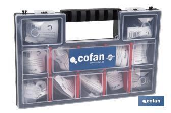 Valise assortiment DIN 6799 (2.800 Unites) - Cofan