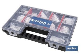 Valise assortiment DIN 6799 (2.800 Unites) - Cofan