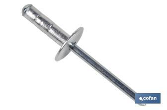 Rivets Unigrip leure grande - Cofan