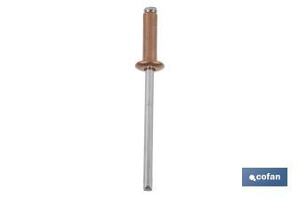 Rivets cuivre - acier - Cofan