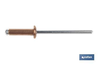 Rivets cuivre - acier - Cofan