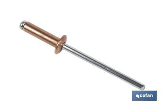 Rivets cuivre - acier - Cofan