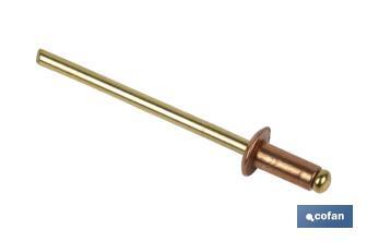Rivets cuivre - bronze - Cofan
