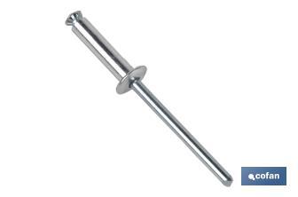 Rivets alu fleur - Cofan