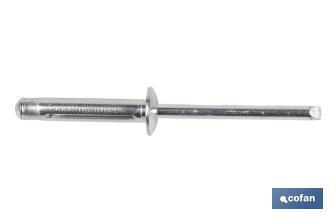 Rivets alu trefle - Cofan