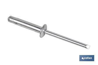 Rivets alu trefle - Cofan