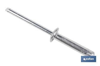 Rivets alu trefle - Cofan