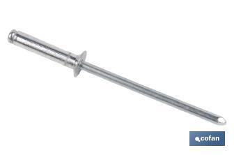 Rivets fraises alu standard 120º - Cofan