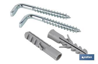 Conjunto de bucha e escapula para aquecedores de água e boilers | Disponível em dois tamanhos à escolha - Cofan