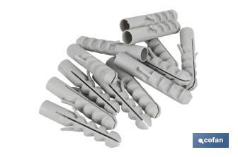 Chevilles en nylon pour échafaudages | Fixation résistante à chaque ancrage | Plusieurs dimensions - Cofan