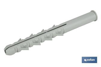 Chevilles en nylon pour échafaudages | Fixation résistante à chaque ancrage | Plusieurs dimensions - Cofan