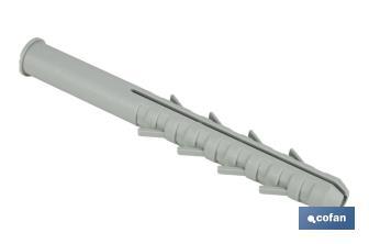 Chevilles en nylon pour échafaudages | Fixation résistante à chaque ancrage | Plusieurs dimensions - Cofan