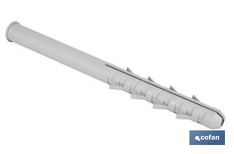 Chevilles en nylon pour échafaudages | Fixation résistante à chaque ancrage | Plusieurs dimensions - Cofan