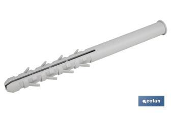 Chevilles en nylon pour échafaudages | Fixation résistante à chaque ancrage | Plusieurs dimensions - Cofan