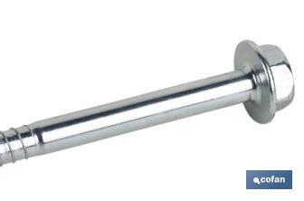 Bucha longa com parafuso hexagonal | Disponível em vários tamanhos - Cofan