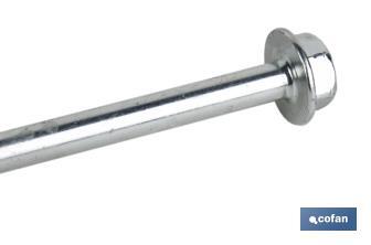 Hammer fixings with hex-head screw and plug | Available in various sizes - Cofan