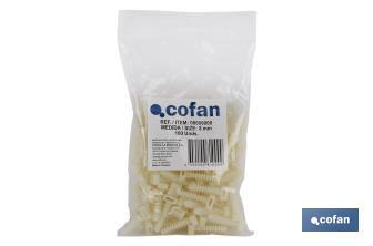 Plugs for cable ties - Cofan