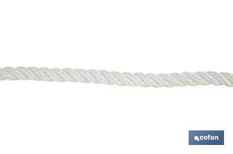 Bobine de Cordage d'Amarrage | Fabriqué 100% en Multifilaments de Polyester | Plusieurs couleurs et mesures à choisir - Cofan