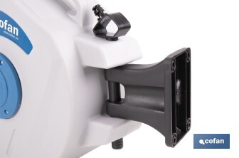 Enrollador Automático de Manguera de Aire | Neumática | Longitud: 15 m | Diámetro: 15 mm - Cofan
