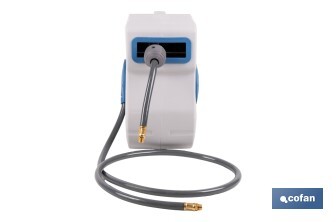 Enrollador Automático de Manguera de Aire | Neumática | Longitud: 15 m | Diámetro: 15 mm - Cofan