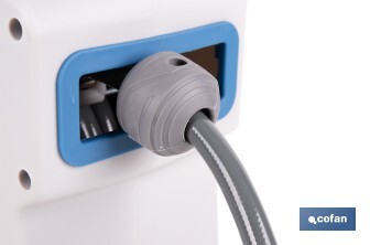 Enrollador Automático de Manguera de Aire | Neumática | Longitud: 15 m | Diámetro: 15 mm - Cofan