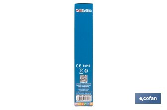 Stylo à colle à fonctionnement à batterie | Barres de colle de ø7 mm | Batterie de 3,6 V - Cofan