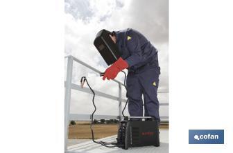 Soldador inverter eléctrico MMA 120 A - Cofan