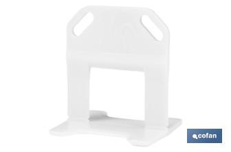 Croisillons autonivelants pour revêtements et séparations des joints | Surface parfaitement nivelée | Différentes dimensions - Cofan